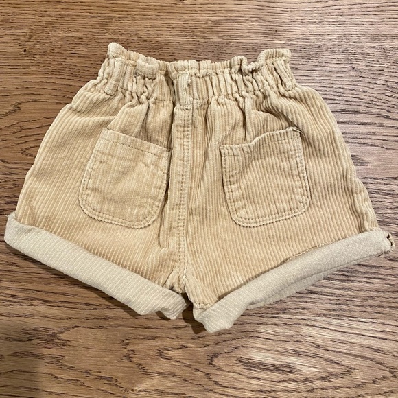 Zara corduroy brown shorts - Picture 2 of 4